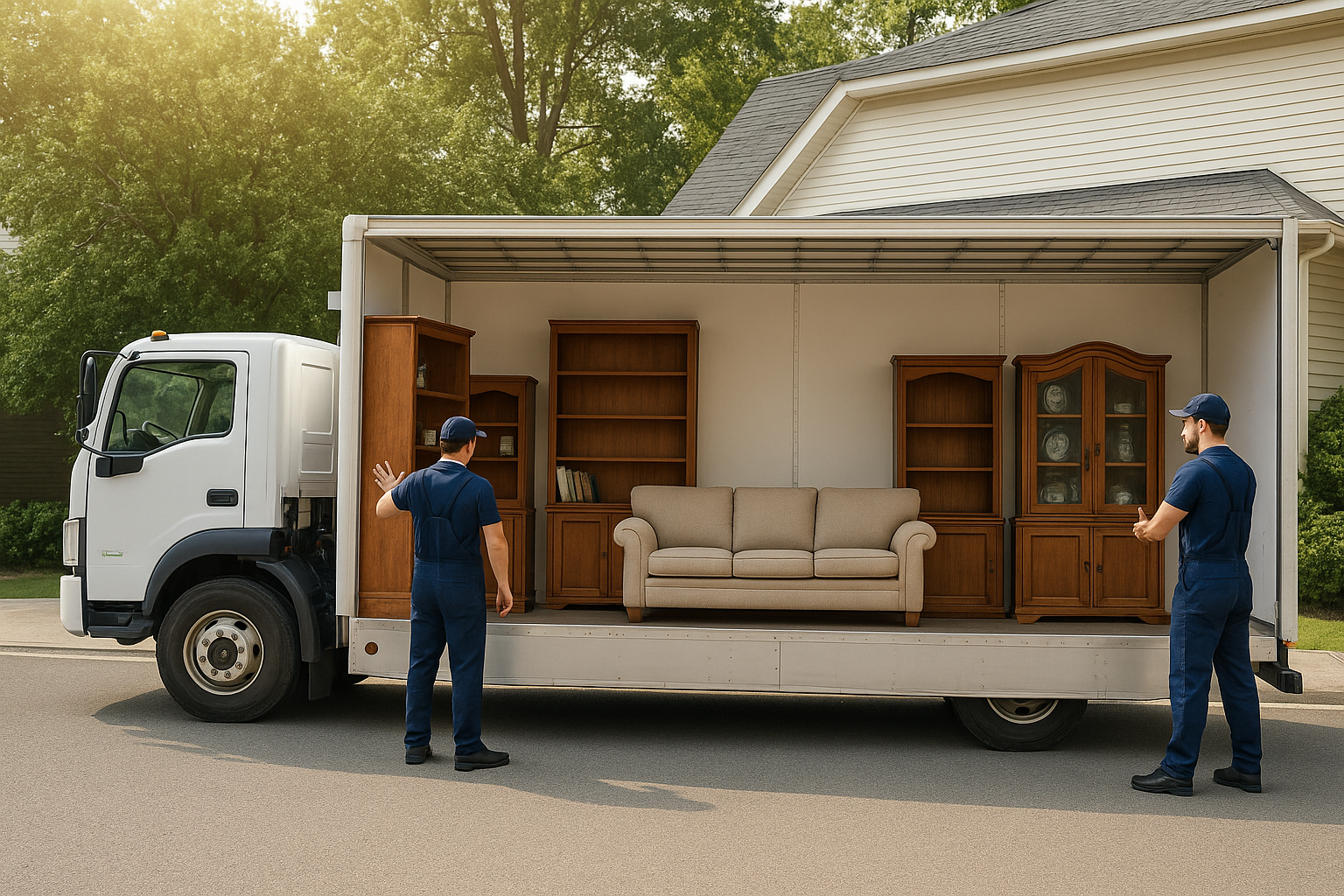 Professional furniture delivery service